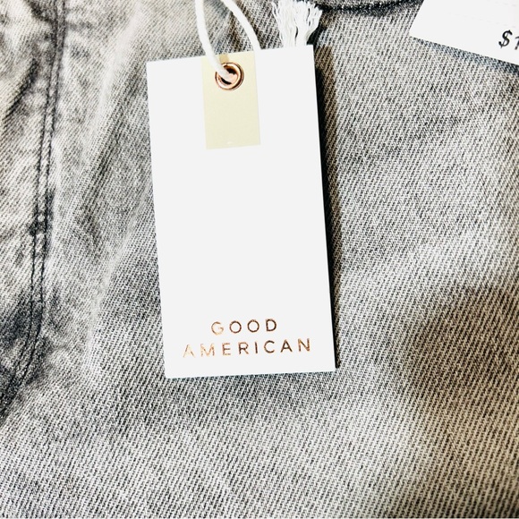 Good American jeans Good Classic High Waisted jeans New gray women size 28 - Picture 8 of 15